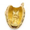 Golden Tiger Head Diamond Clutch Purse Two Ear Closure Buckle - Image 7