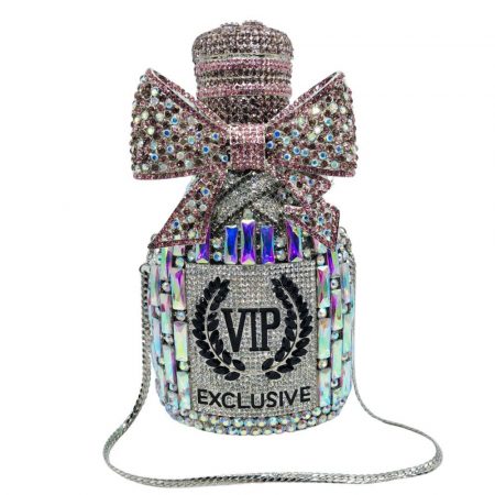 VIP Exclusive Champagne Crystal Bag