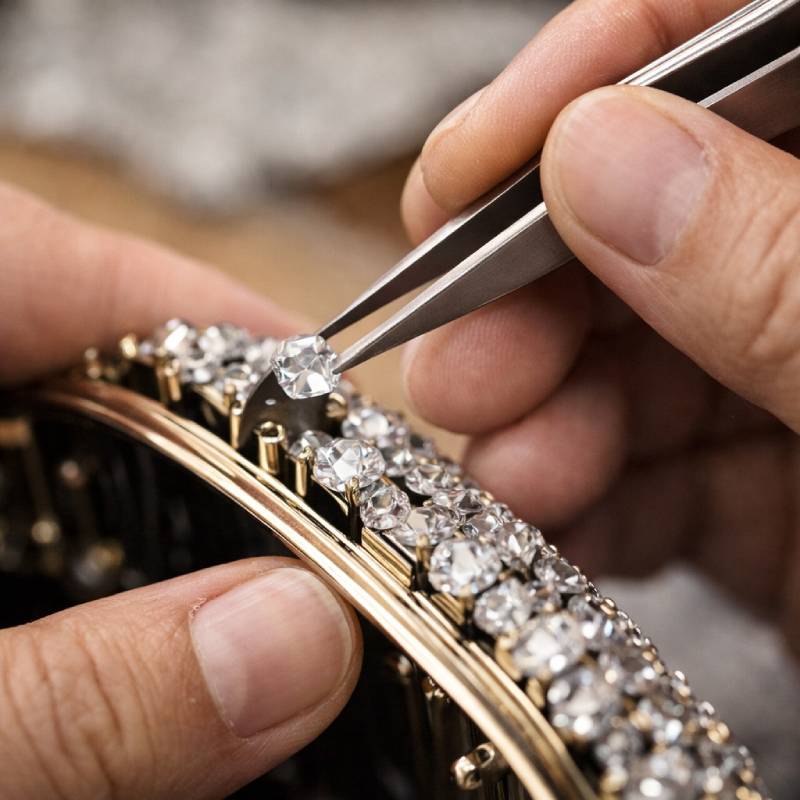 Crystal Hand Setting