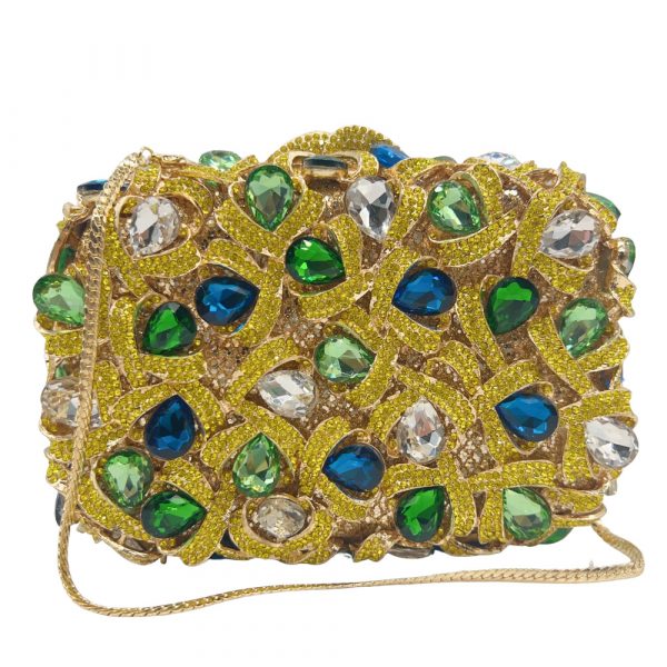 stone evening clutch