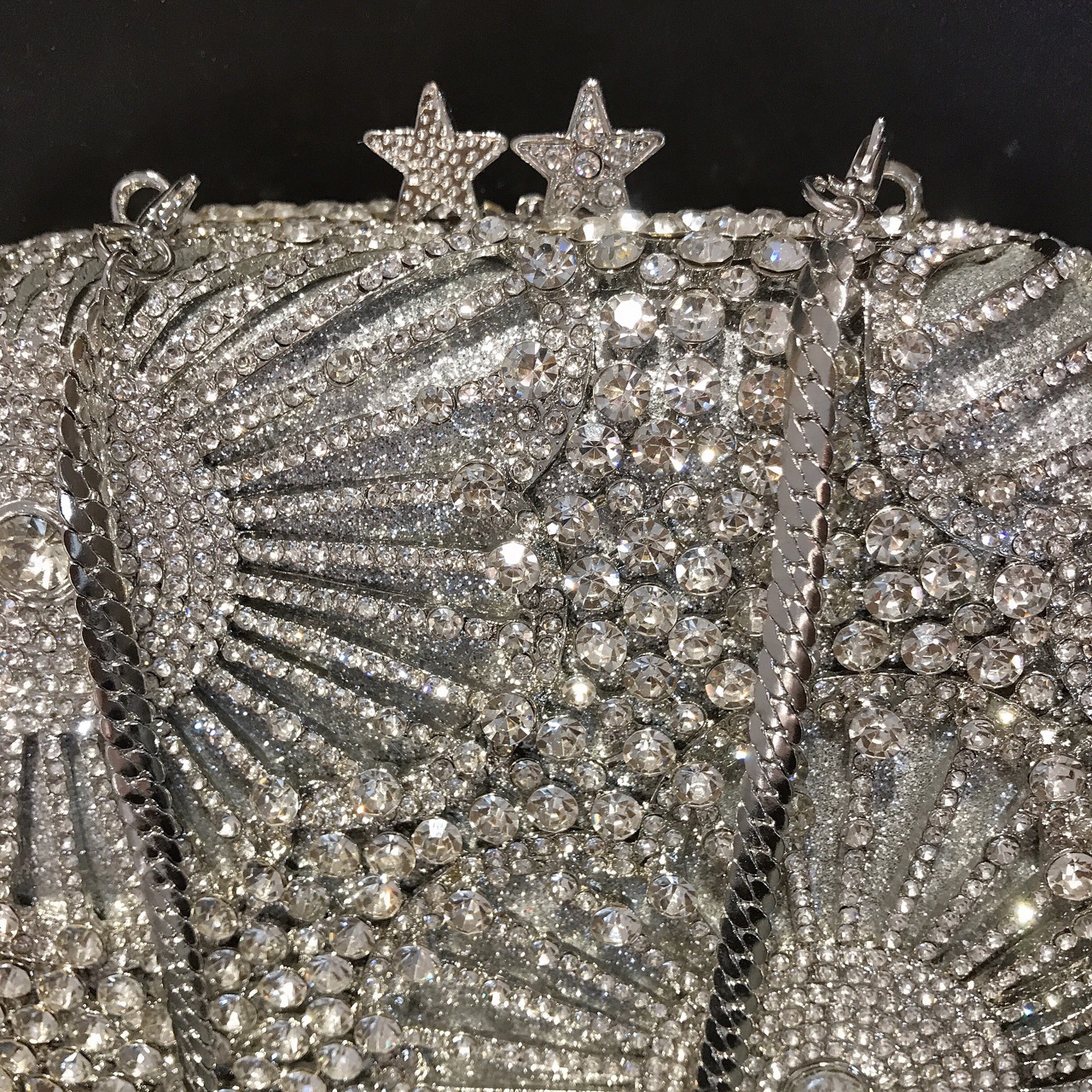 Firework Crystal Box Clutch Bag for Wedding Guests and Party - Image 4