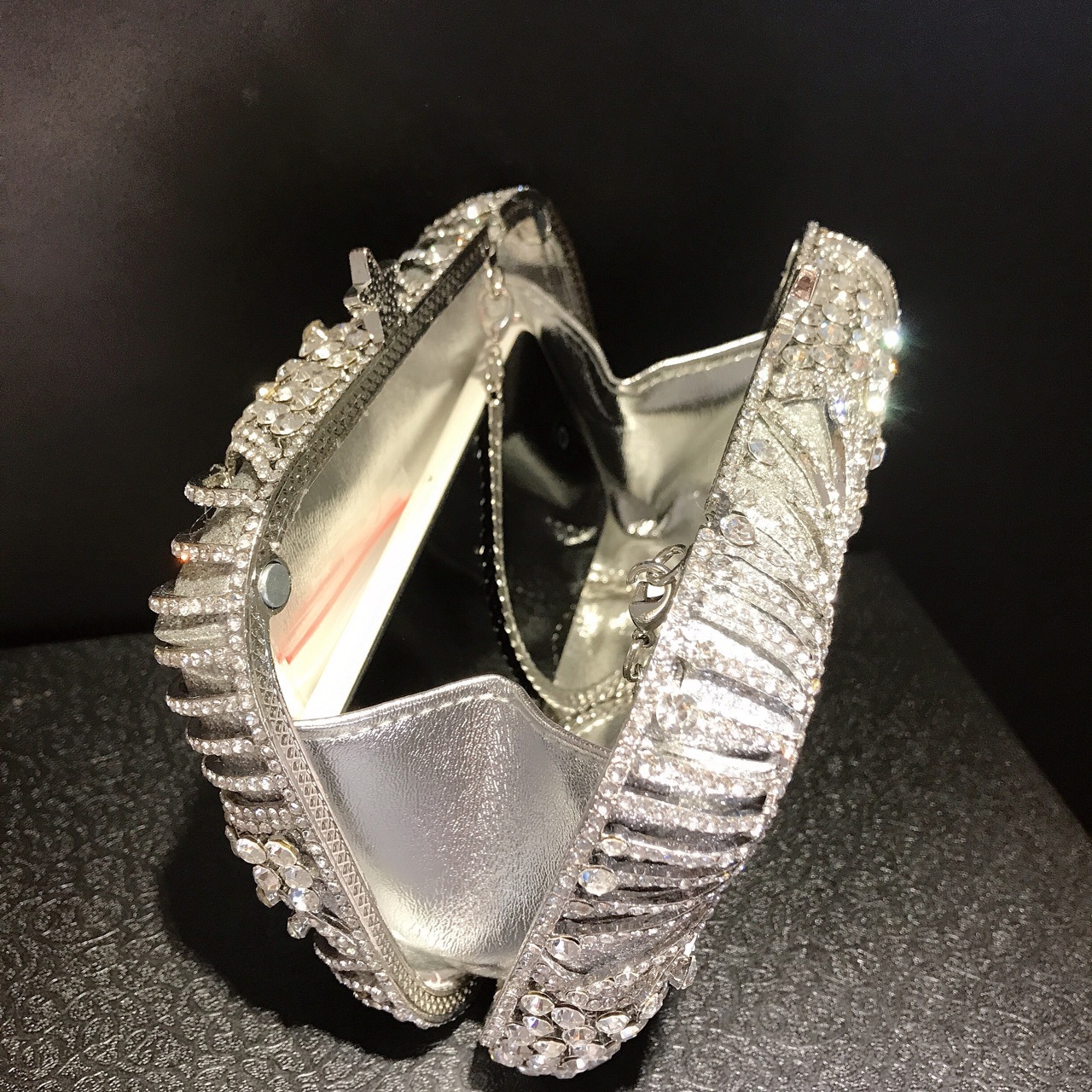 Firework Crystal Box Clutch Bag for Wedding Guests and Party - Image 7