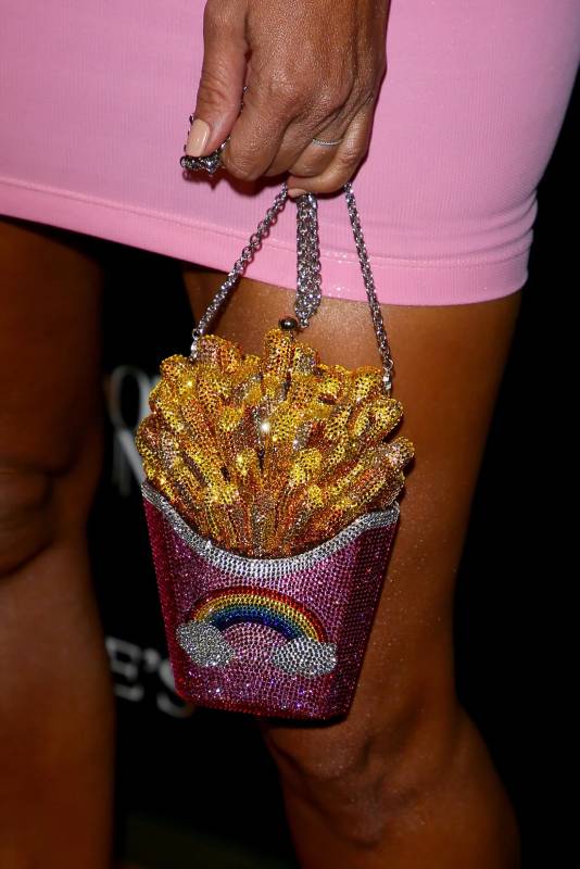 french fries clutch bag