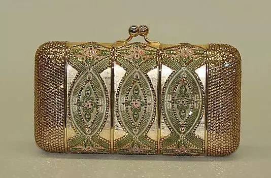 Judith Leiber Metallic Evening Bag