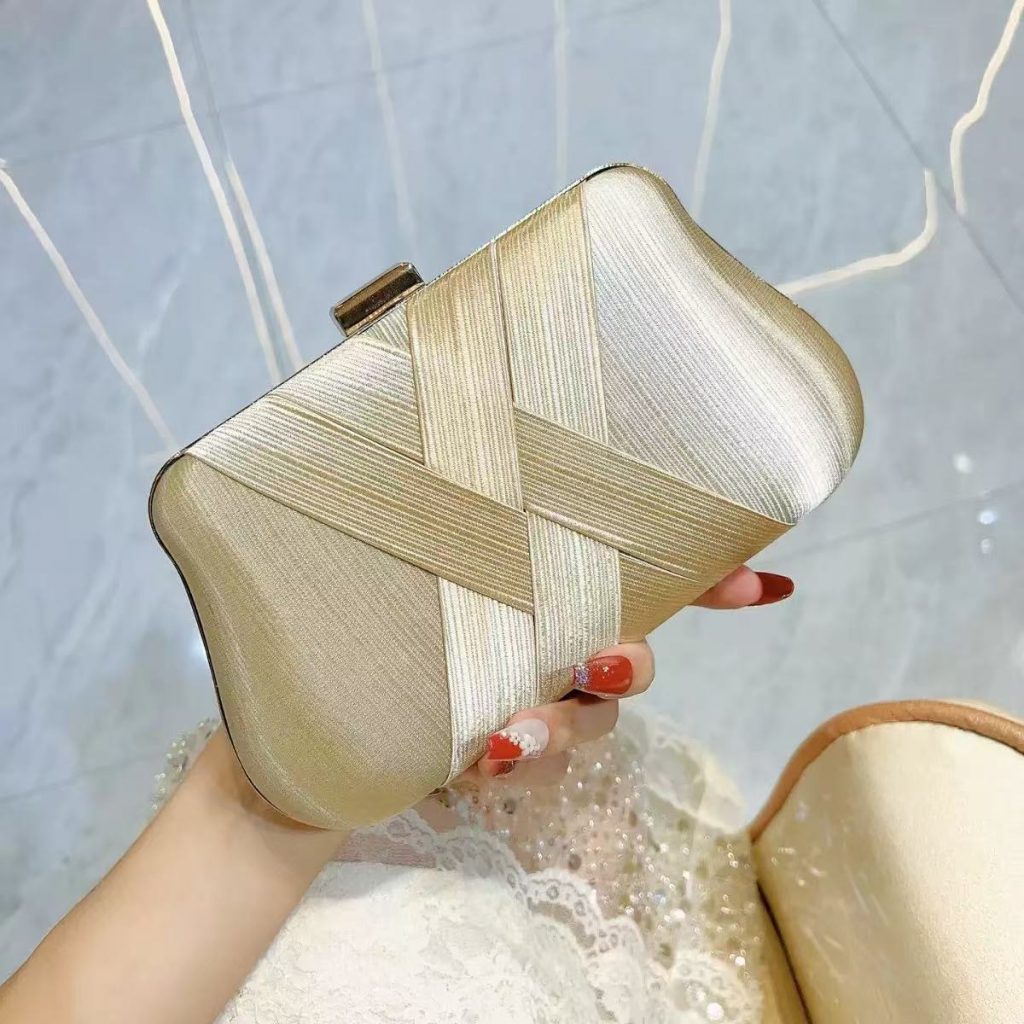 satin clutch bag